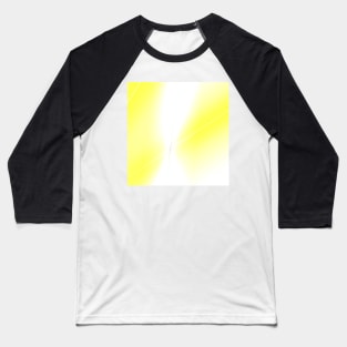 yellow white abstract texture Baseball T-Shirt